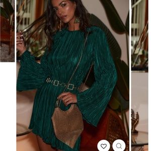 12th Tribe Tate Emerald Dress